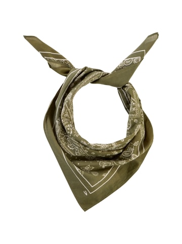 Camel Active Bandana aus Baumwolle in Oliv