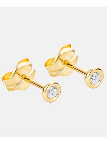 Diamant L'éternel Ohrringe aus 375 Gelbgold mit Diamant