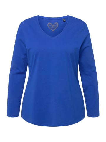 Ulla Popken Shirt in royalblau