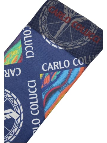 Carlo Colucci Businesssocken Cupellini in Navy