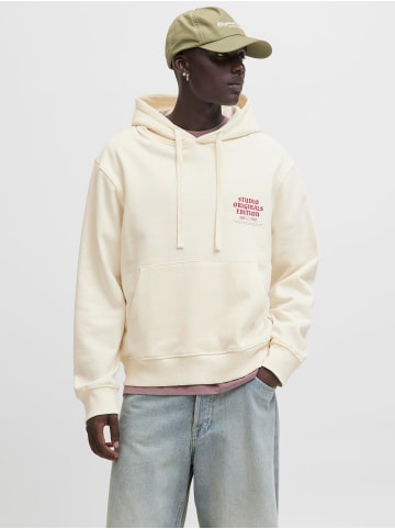 Jack & Jones Kapuzenpullover in Antique White