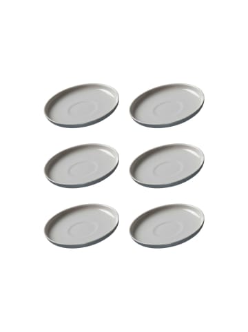 Ritzenhoff & Breker 6er Set Espressountertassen Jasper ø 10.5 cm in grau