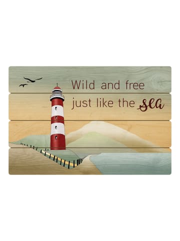 Goebel Wandbild " Lighthouse / Wild and free " in Lighthouse / Wild and free