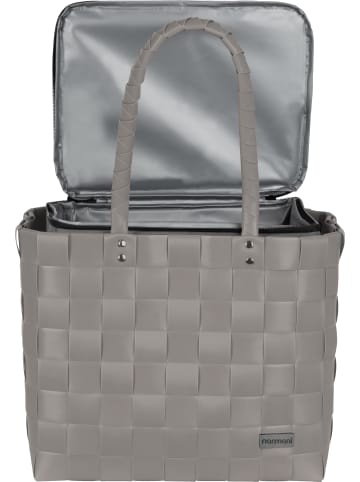 normani normani Flechtkorb mit großer Kühltasche in Sugar