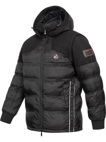 Geographical Norway Jacke in Schwarz