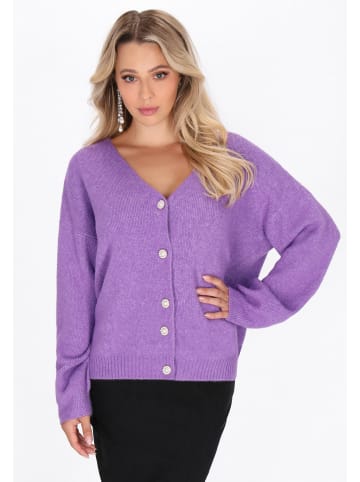 faina Cardigan in violet