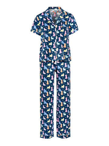P.J. Salvage Pyjama Whimsy Sets in navy