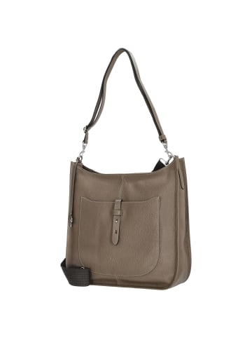 PICARD Kronberg - Schultertasche 40 cm Rindleder (black) in hazel