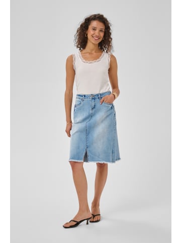 Cream Denimrock CRKammie A-shape in Soft blue denim
