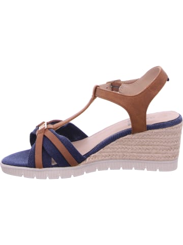 s.Oliver Keilsandalette in blau