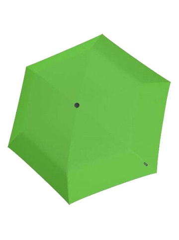 Knirps US.050 Ultra Light Slim Manual - Taschenschirm Regenschirm (cider) in grün