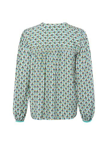 EMILY VAN DEN BERGH  Tunikabluse in aqua sand