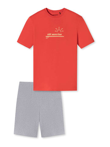 Schiesser Pyjama Organic Cotton in rot