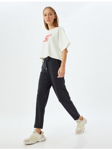 KOTON Sweathose in Schwarz