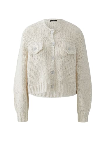 Oui Bluse in Light Beige Mel