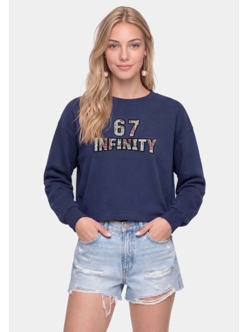 myMo Women Sweatshirt in Navy