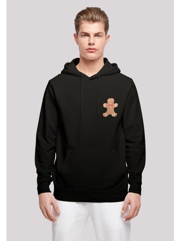 F4NT4STIC Basic Hoodie Gingerbread Lebkuchen in schwarz