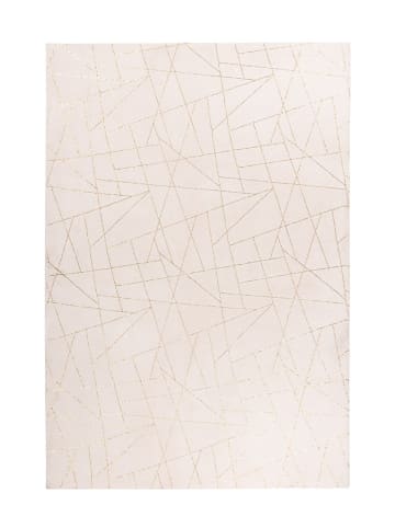 Teppich Boss Kurzflor Teppich Baja 125 - Creme / Gold