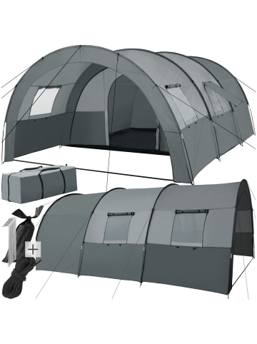 tectake Campingzelt Roskilde für 6 Personen