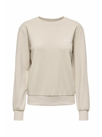 Only Play Rundhalspullover für Damen in beige