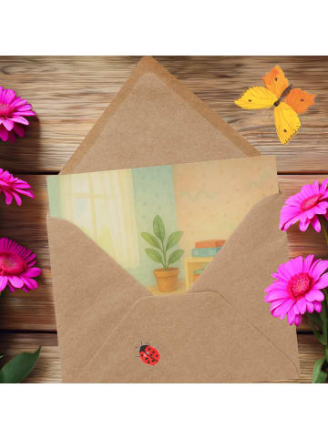 Mr. & Mrs. Panda Grußkarte Eichhörnchen Gesellschaftsspiele Desi... in Weiß