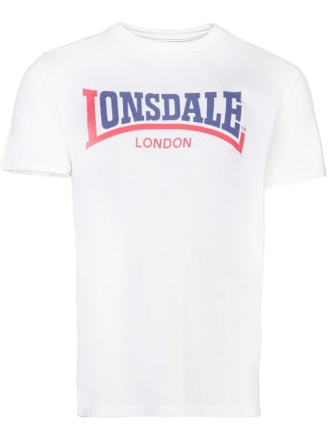 Lonsdale T-Shirt "Two Tone" in Weiß