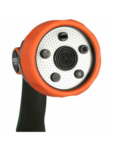 Siena Garden Premium Multibrause mit Komfortregulierung in Grün/Schwarz/Orange in Grün/Schwarz/Orange