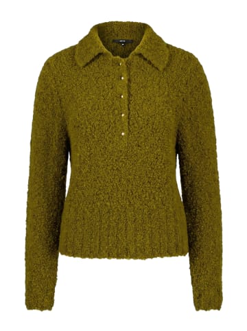 Zero  Strickpullover mit Kragen in Fir Green