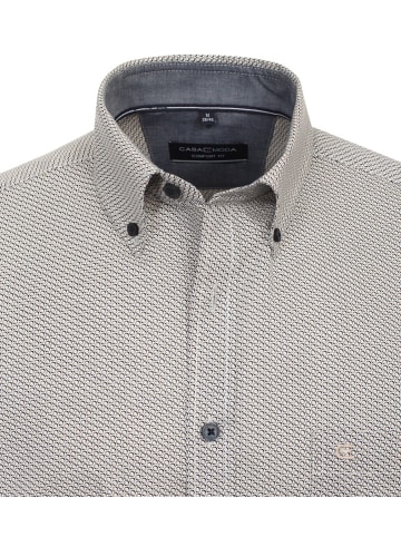 CASAMODA V-Kragen Langarmshirt für Herren in beige