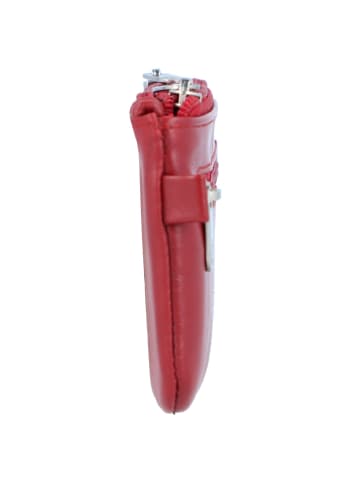 Esquire New Silk Schlüsseletui Leder 13 cm rot