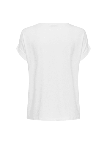 ONLY Moster Short Sleeve O-Neck T-Shirt Jersey in Weiß
