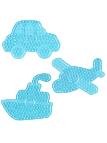 Hama Stiftplatten-Set Fahrzeuge, transparent für Maxi-Bügelperlen - ab 3 Jahren