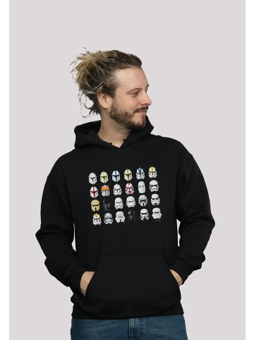 F4NT4STIC Hoodie Star Wars Stormtrooper Piloten Helme in schwarz