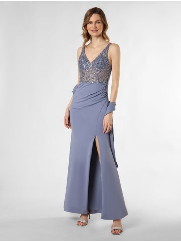 Unique Abendkleid in blau - 0001