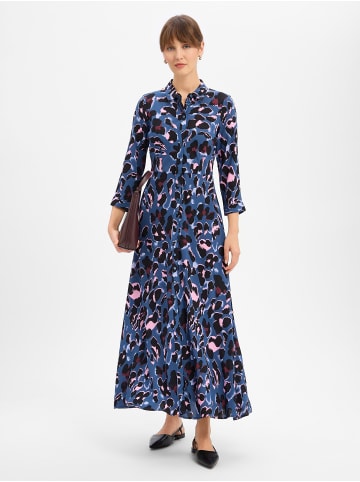 Y.A.S Kleid YASSavanna in blau mehrfarbig - 0012