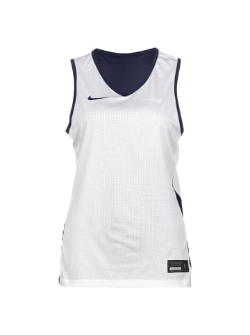 Nike Performance Basketballtrikot Team Basketball Reversible in dunkelblau / weiß