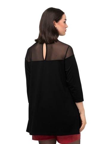 Ulla Popken Longshirt in schwarz