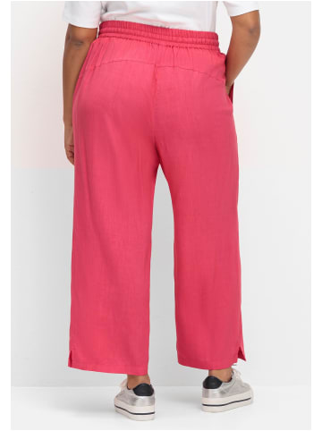 sheego Weite Joggpants in magenta