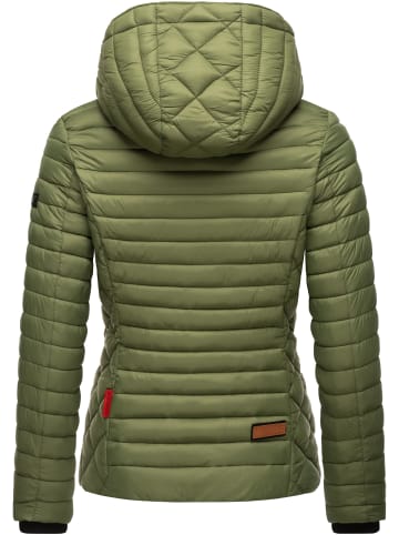 Marikoo Steppjacke Samtpfote in Dusty Olive