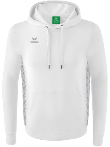 erima Kinder Trainingsjacke "Essential Team Kapuzensweat" in Weiß