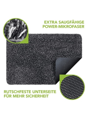 EASYmaxx EASYmaxx Schmutzfangmatte Magic Step - 40x60 cm - grau