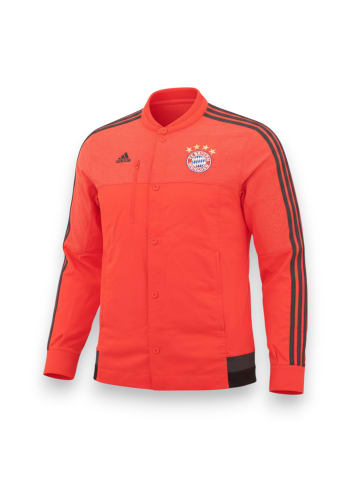 adidas Jacke FCB FC Bayern München Anthem in Rot