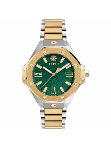 Philipp Plein Analoguhr für Damen in Grün