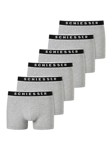 Schiesser Retro Short / Pant 95/5 Organic Cotton in Grau-Melange