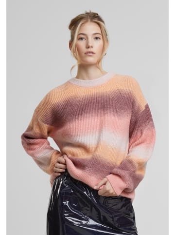 Noisy may Noisy may NMTHEIA L/S O-NECK OMBRE KNIT in tangerine