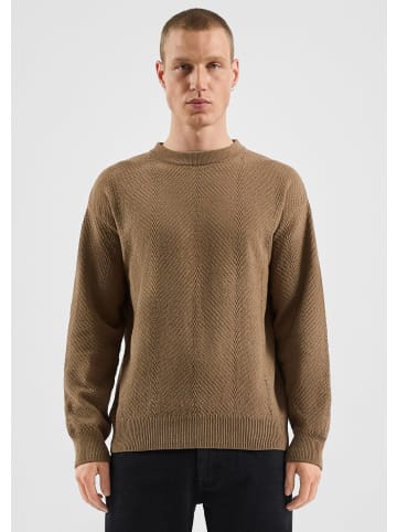 QS Strickpullover in 8623_braun