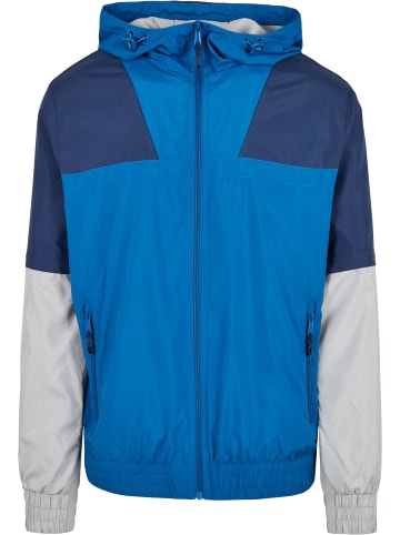 Urban Classics Urban Classics Herren Zip Away Track Jacket in sportyblue/lightasphalt