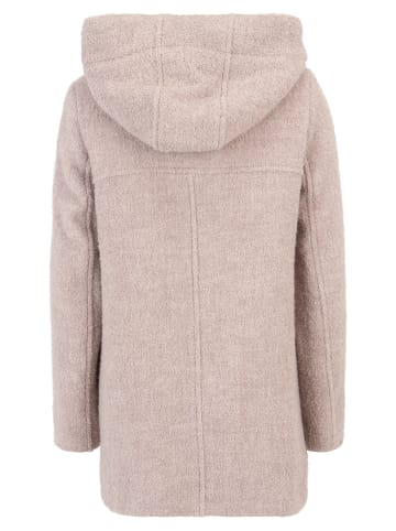 Gil Bret Wolljacke mit Kapuze in hellbraun