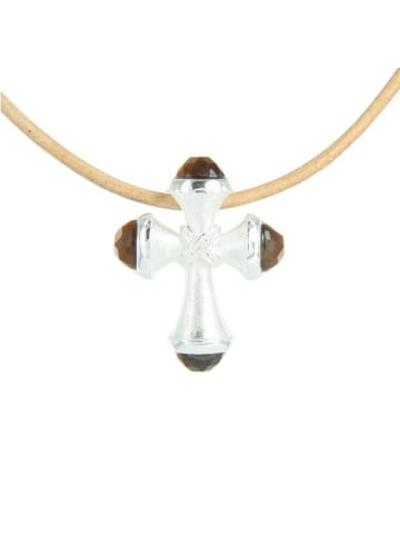 Heartbreaker Halskette mit Anhänger in Silber – (L)100cm
