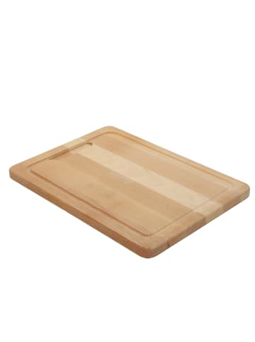 Kesper Schneidebrett aus Buchenholz, rechteckig in Braun, (B) 28 x (H) 2 x (L) 40 cm